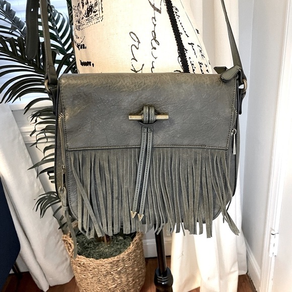 Simply Noelle Handbags - SIMPLY NOELLE Fringe Leather Satchel